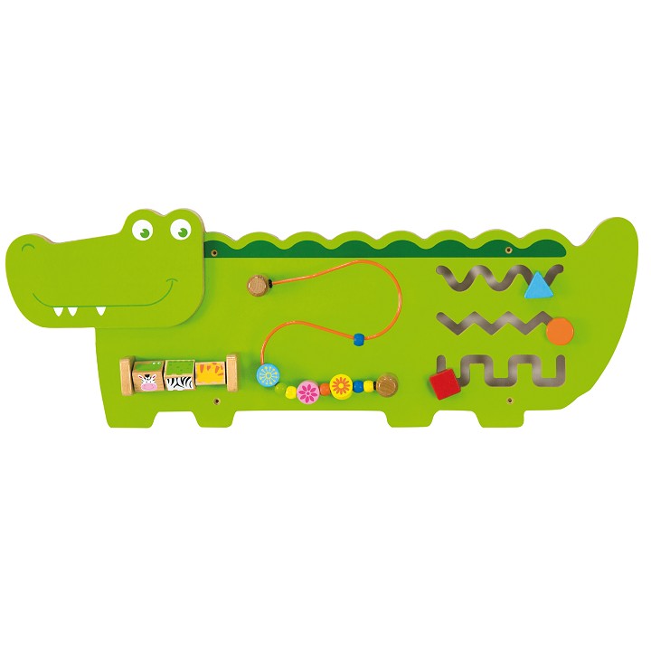 Wall toy crocodil